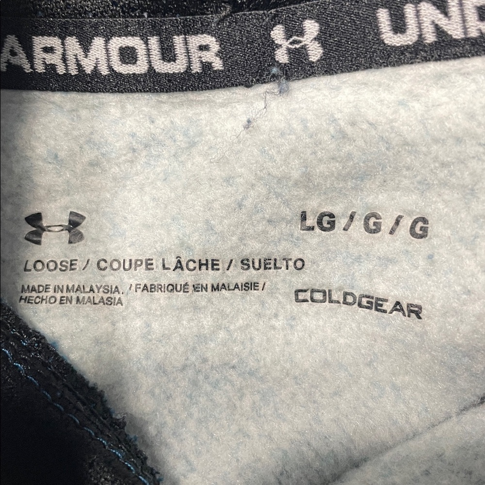 Under Armour Men's Teal Hoodie - Picture 8 of 8